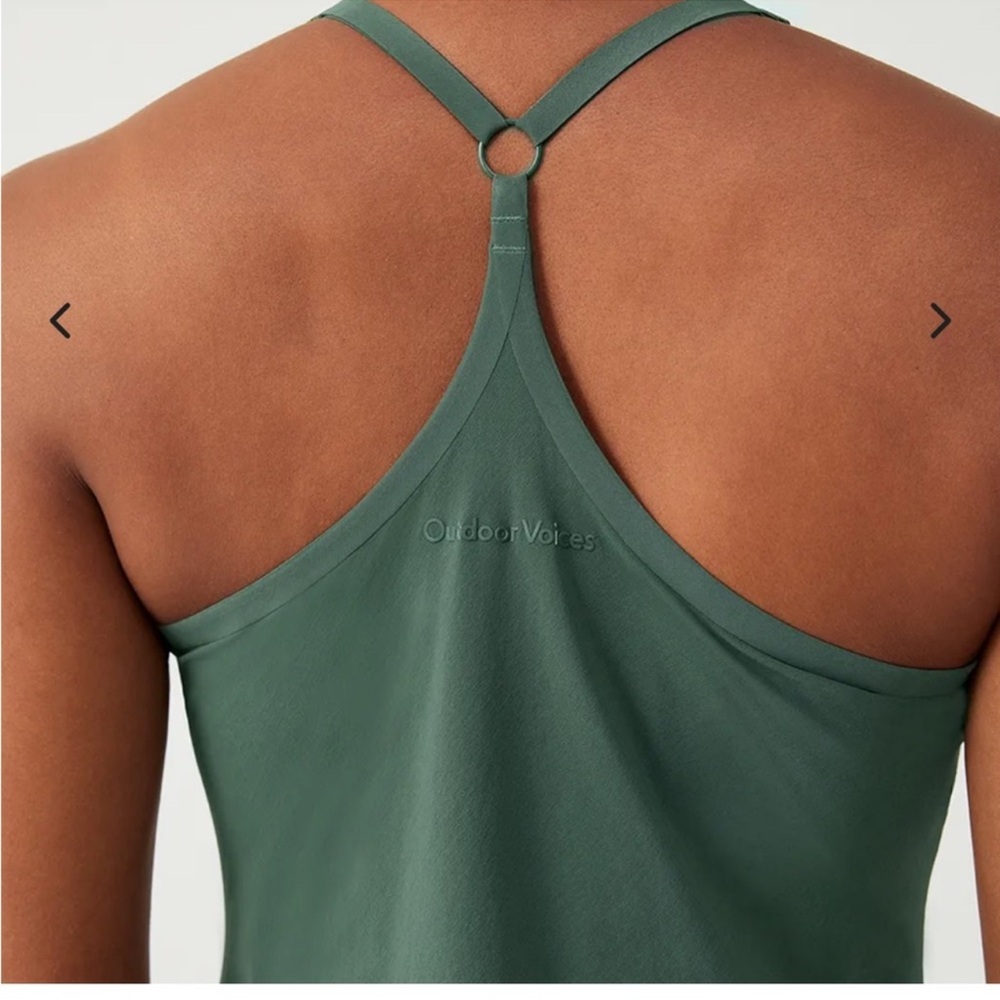 Outdoor Voices Exercise Dress Green/Evergreen XXS - Picture 13 of 13